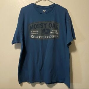 Mossy OakT-Shirt Mens Size XL (46-48)‎ Blue